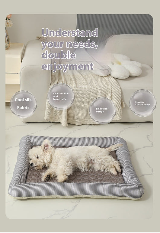 Cama Refrescante de Seda para Perros - Pet Cool Ice Silk - Image 26