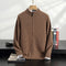 Abrigo de Cuello Alto en Cashmere para Hombre - Otoño e Invierno