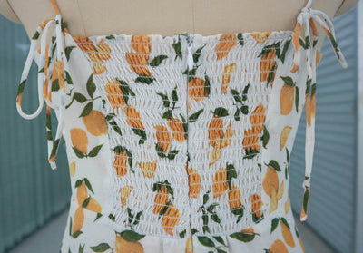 Vestido Vintage Francés con Estampado Clásico para Mujer - Image 9