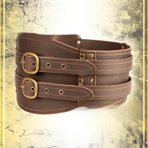 Cinturón Medieval Retro Ancho para Disfraz y Accesorios de Moda - Image 4