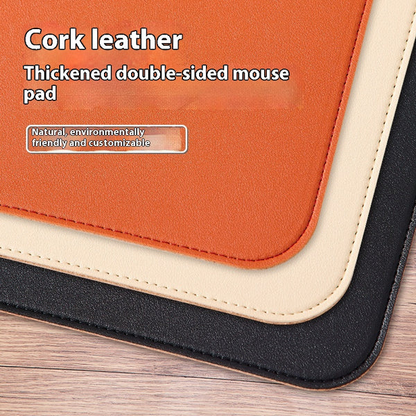 Tapete de Escritorio Cork Leather - Protección Premium con PVC Reforzado