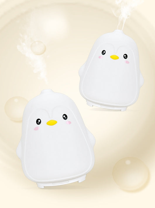 Difusor Humidificador Luz Nocturna Pingüino Aromaterapia - Image 6