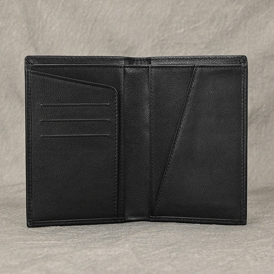 Cartera de Cuero Mad Horse - Protector de Pasaporte Premium