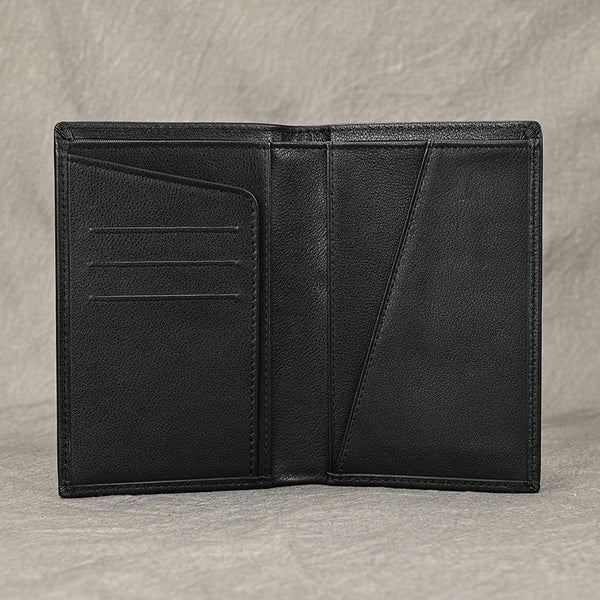 Cartera de Cuero Mad Horse - Protector de Pasaporte Premium
