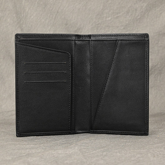 Cartera de Cuero Mad Horse - Protector de Pasaporte Premium