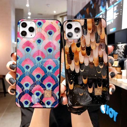 Funda Nórdica de Mármol y Silicona para Teléfono - Image 7