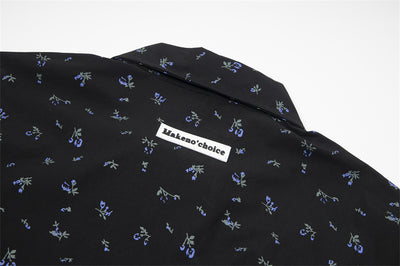 Camisa Floral Suelta Estampada Unisex - Image 10