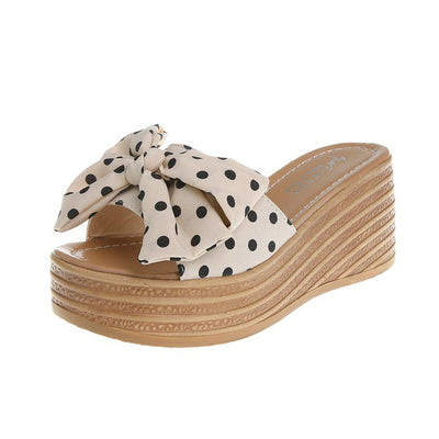 Pantuflas Cuña Alta Fashion Word Out - Image 5