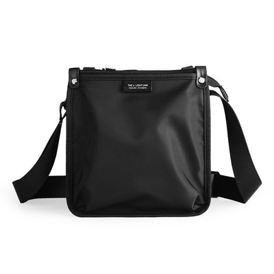 Bolsa Crossbody Oxford Asimétrica para Hombre - Estilo Casual y Funcional - Image 7