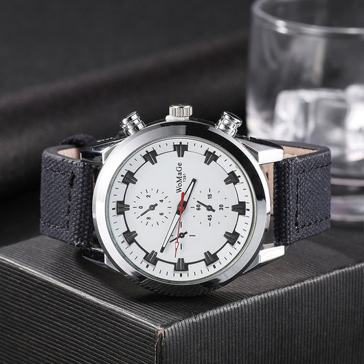 Set de 5 Relojes Casuales para Hombre - Cuarzo Versátil - Image 18