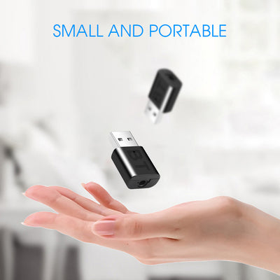 Adaptador Bluetooth 5.0 Transmisor y Receptor 2 en 1 para Auto, TV y Computadora - Image 11