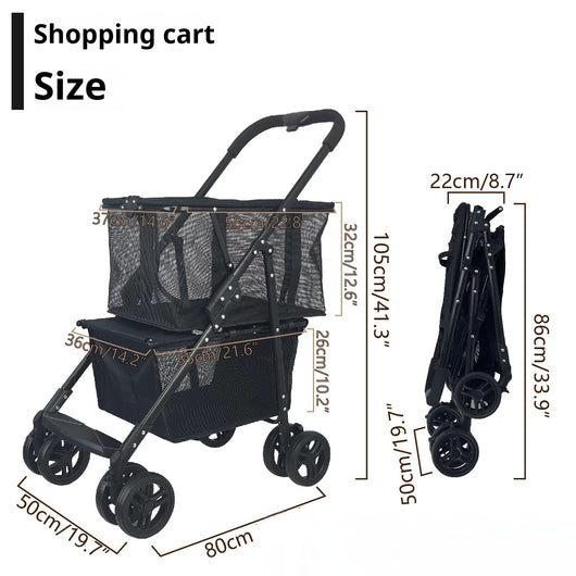 Carrito de Compras Plegable para Exterior - Diseño Viral - Image 8