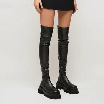 Botas Altas Over Knee con Tacón para Mujer