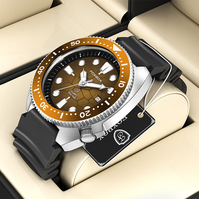 Reloj de Negocios para Hombre Cuarzo Luminoso Resistente al Agua con Bisel Rotatorio - Image 8