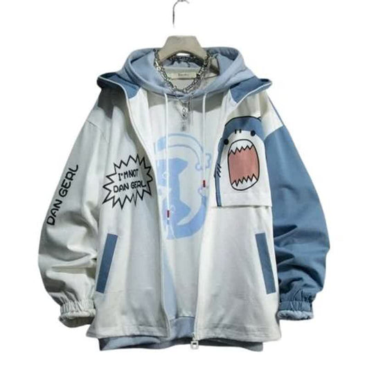 Chaqueta Hoodie Oversized Coreana para Primavera y Otoño - Image 3
