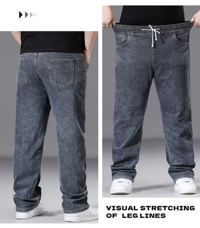 Pantalones Holgados de Cintura Elástica para Hombre Talla Grande - Image 21