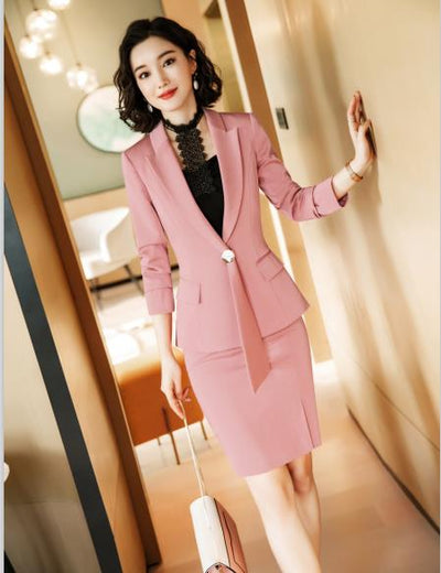 Traje Formal Ejecutivo para Mujer - Conjunto de Trabajo Profesional