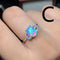 Adjustable Silver Ring With Live Opening C