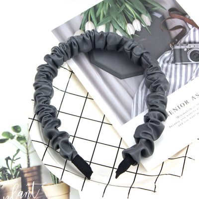 Diadema Plegable de Cuero Premium - Elegancia Minimalista y Versátil - Image 10