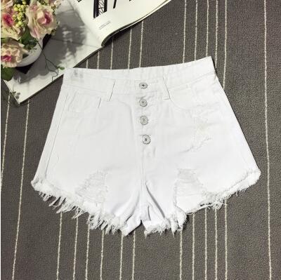 Shorts Denim Cintura Alta Sexy para Mujer - Estilo Casual Verano - Image 11