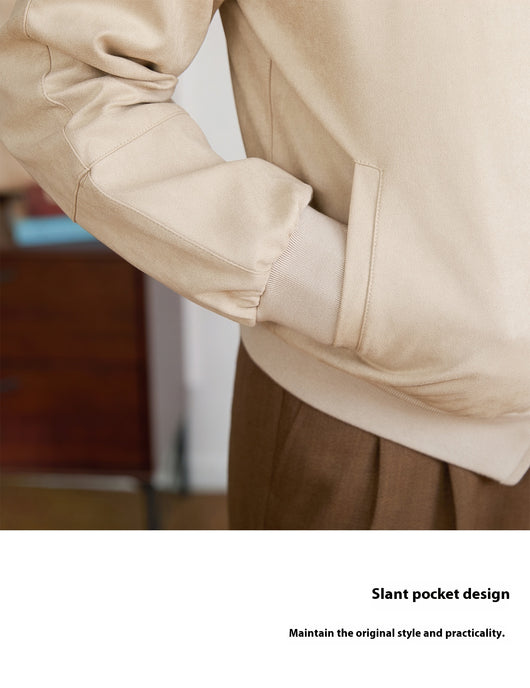 Chaqueta Bomber de Gamuza para Hombre - Cuello Solapa Casual - Image 16