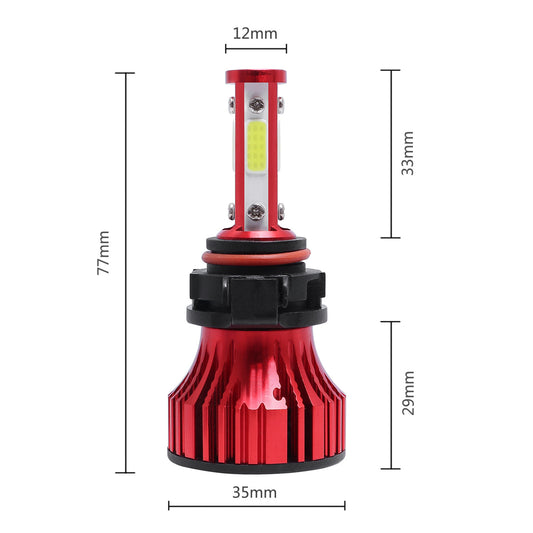 Faros LED X15 9005 Iluminación 360° - Luz Alta y Baja H1 H3 H4 H7 - Image 2