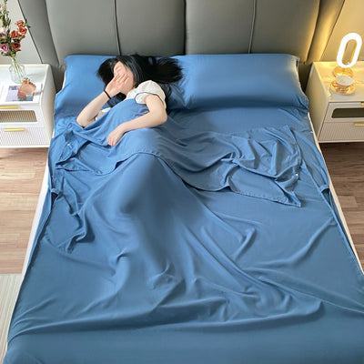 Saco de Dormir Portátil de Microfibra Desechable - Image 9