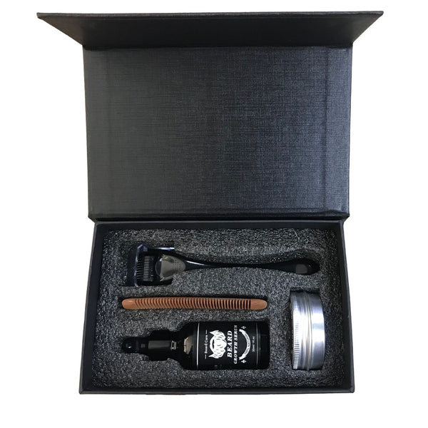 Kit Completo de Cuidado de Barba para Hombre
