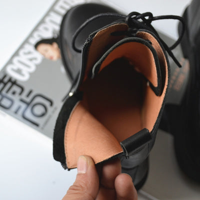 Botas Martin de Cuero con Ocho Ojales - Estilo Robusto y Duradero - Image 8