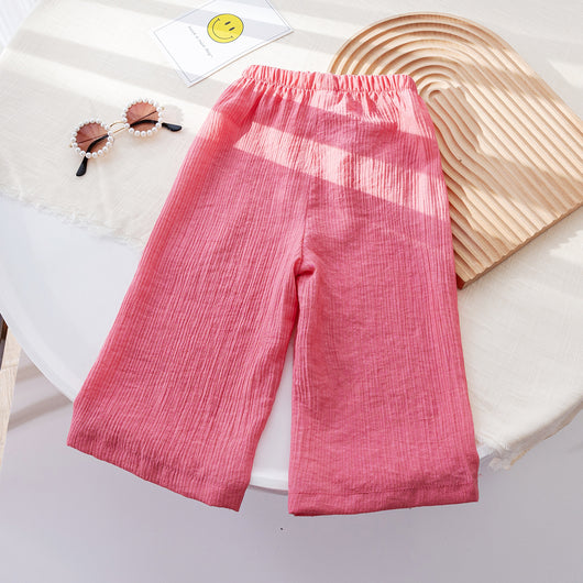 Pantalones Anchos para Niña con Protección Antimosquitos - Image 2