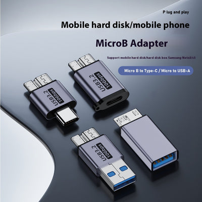 Adaptador de Carga y Transmisión Macho a Hembra y Macho a Macho
