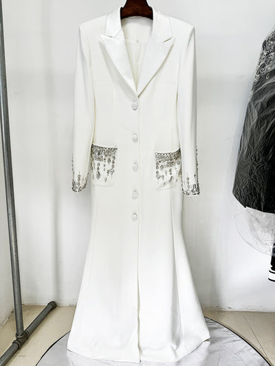 Vestido Fishtail con Cuello Tailored Star Fashion - Image 9