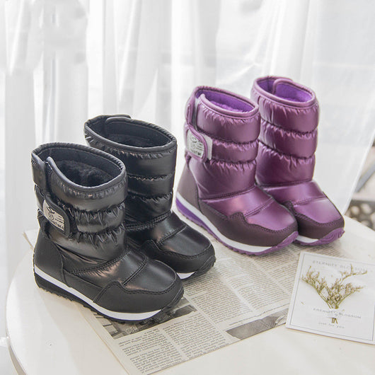 Botas de Invierno para Niños Impermeables y Cálidas - Image 9