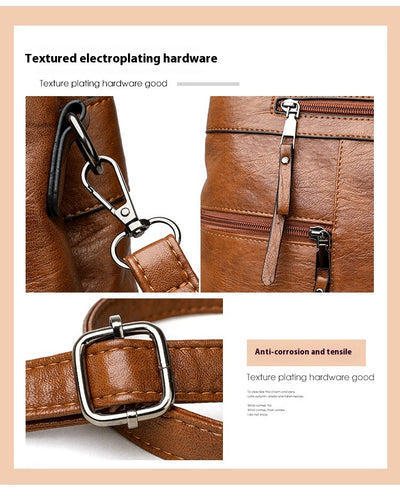 Bolso Mensajero de Cuero Suave - Cartera Ejecutiva para Commuter - Image 23