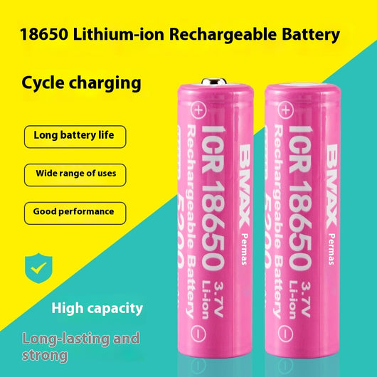 Batería Recargable 18650 3.7V para Linternas de Alto Rendimiento