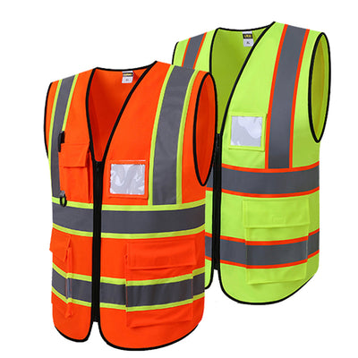 Chaleco de Seguridad Fluorescente Reflectante de Alta Visibilidad - Image 9