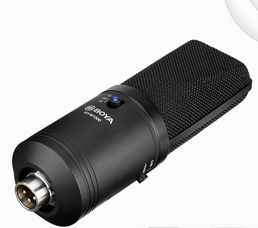 Micrófono Condensador de Diafragma Grande para Karaoke, Computadora y Móvil - Image 4