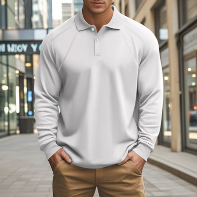 Polo Casual de Cuello Clásico para Hombre - Diseño Versátil Primavera Otoño - Image 28