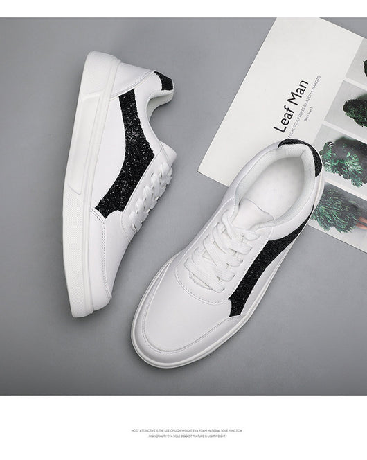 Tenis Blancos Brillantes para Uso Casual - Image 16