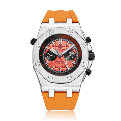 Reloj Deportivo para Hombre Automático Resistente al Agua con Correa de Silicona - Image 7