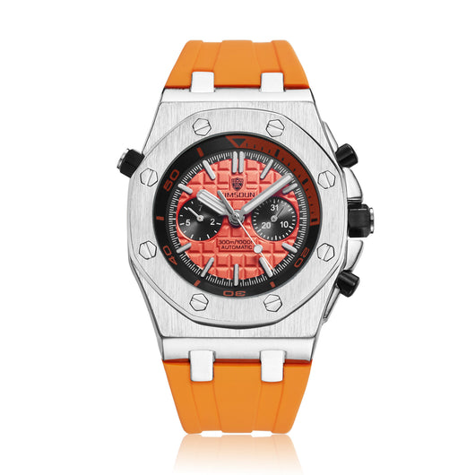 Reloj Deportivo para Hombre Automático Resistente al Agua con Correa de Silicona - Image 7