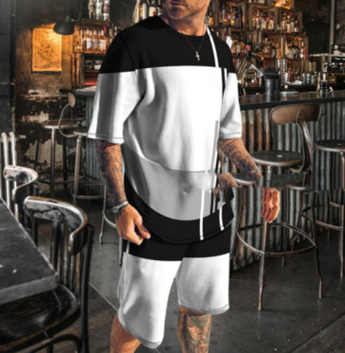 Traje Casual Playa Hombre Textura 3D Efecto Digital - Image 9