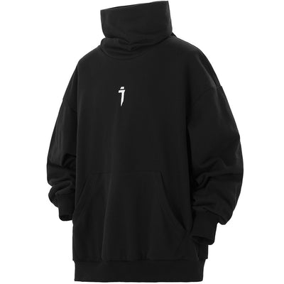 Suéter Pioneer Hombre Cuello Alto Pile Suelta Casual - Image 5