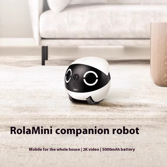 Robot Compañero Felino con Cámara Móvil Inalámbrica