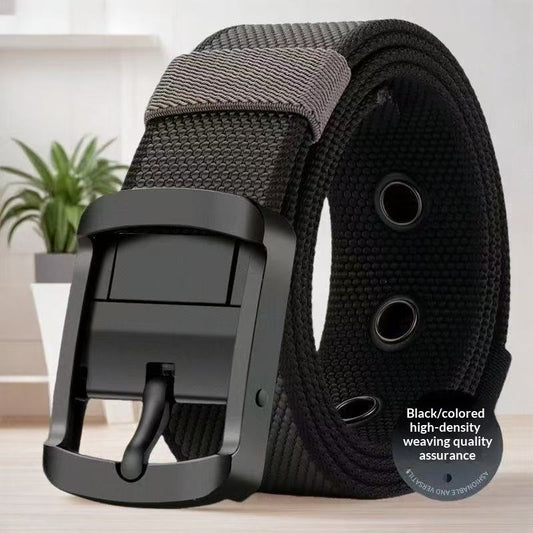 Cinturón Giratorio para Hombre con Hebilla de Doble Cara Reversible