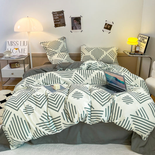 Funda Nórdica de Algodón Lavado para Cama Doble - Image 37