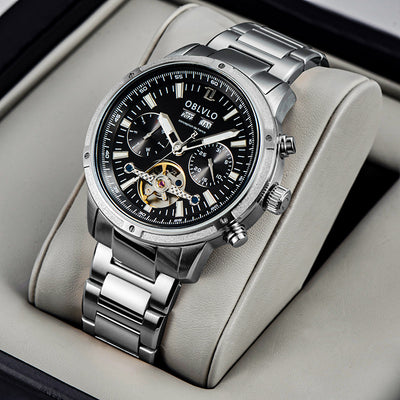 Reloj Deportivo Multifuncional Hombre con Diseño Calado - Image 5