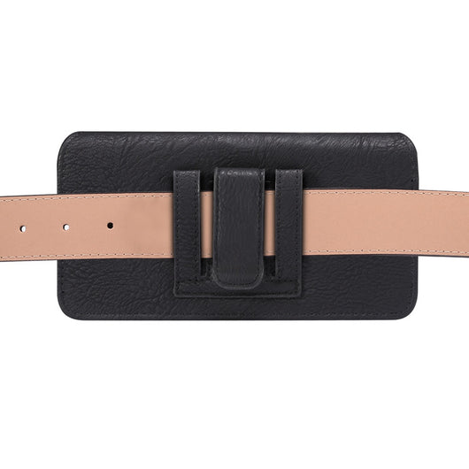 Bolsa de Cuero para Celular con Cierre de Hebilla y Cinturón - Image 3