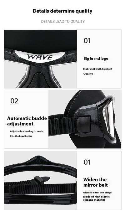 Gafas de Buceo Profesionales Anti-empañamiento Gran Angular - Image 13