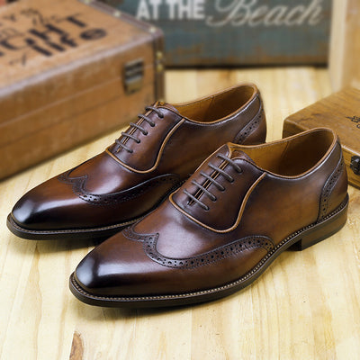 Zapatos Formales de Cuero Genuino para Hombre - Estilo Ejecutivo Premium - Image 6